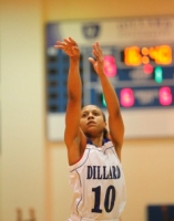 Lady Bleu Devil Ariel Mitchell had 15 points and 7 rebounds in victory over UNO